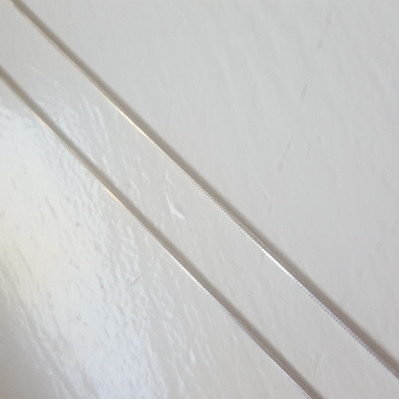 Magnolia Jewellery 925 Silver Necklace with Blue Opal Pendant - Picture 5 of 8